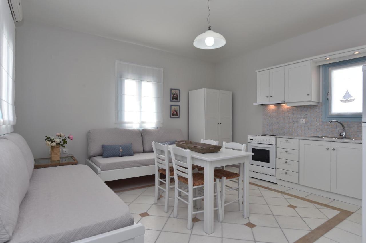 חריסי אקטי Tonia Apartments Paros מראה חיצוני תמונה
