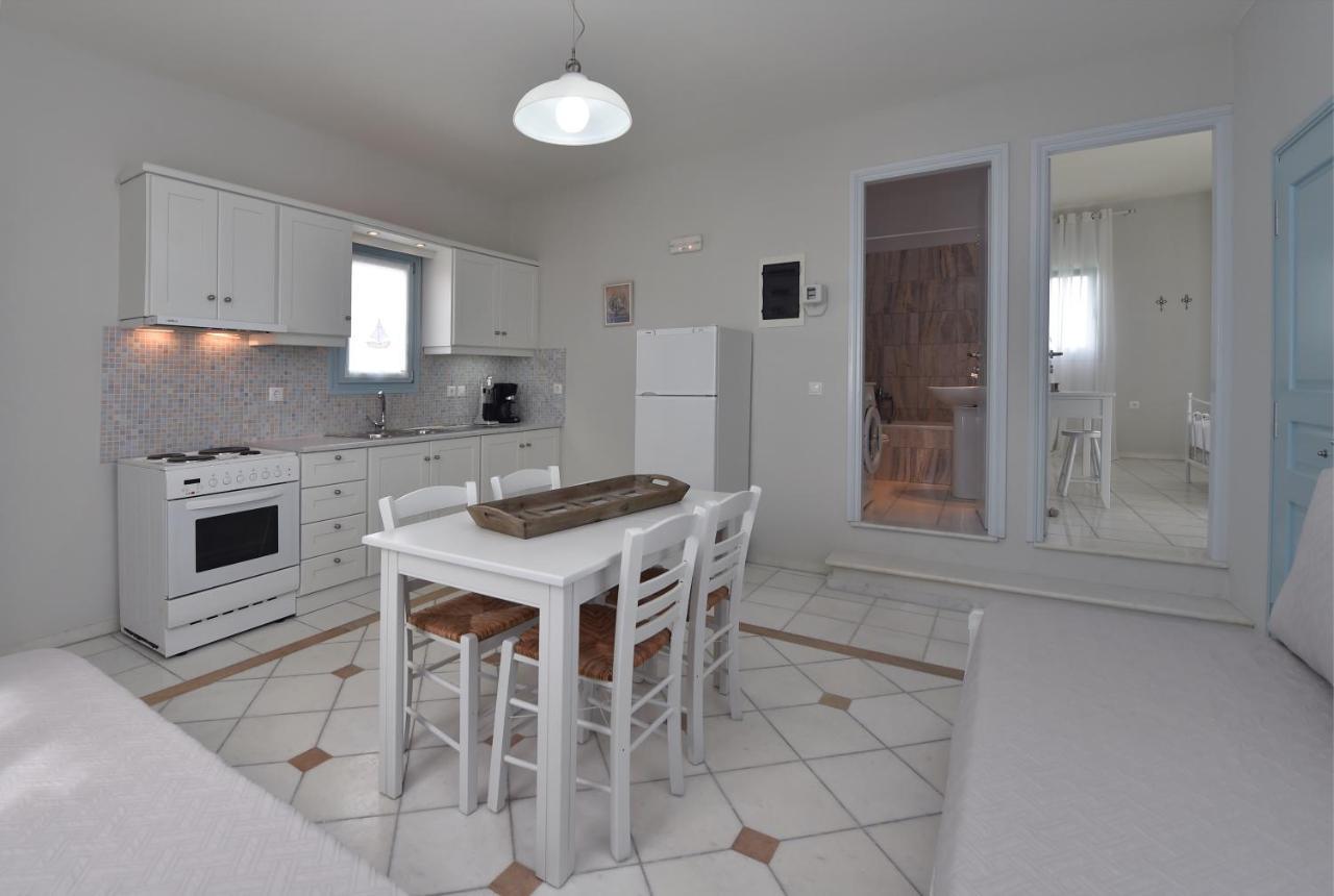 חריסי אקטי Tonia Apartments Paros מראה חיצוני תמונה